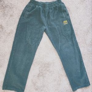 Krooked skateboard green corduroy. Men's  M